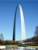 stainless steel arch