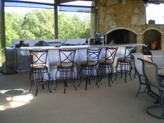 Large Stainless Steel Outdoor Kitchen